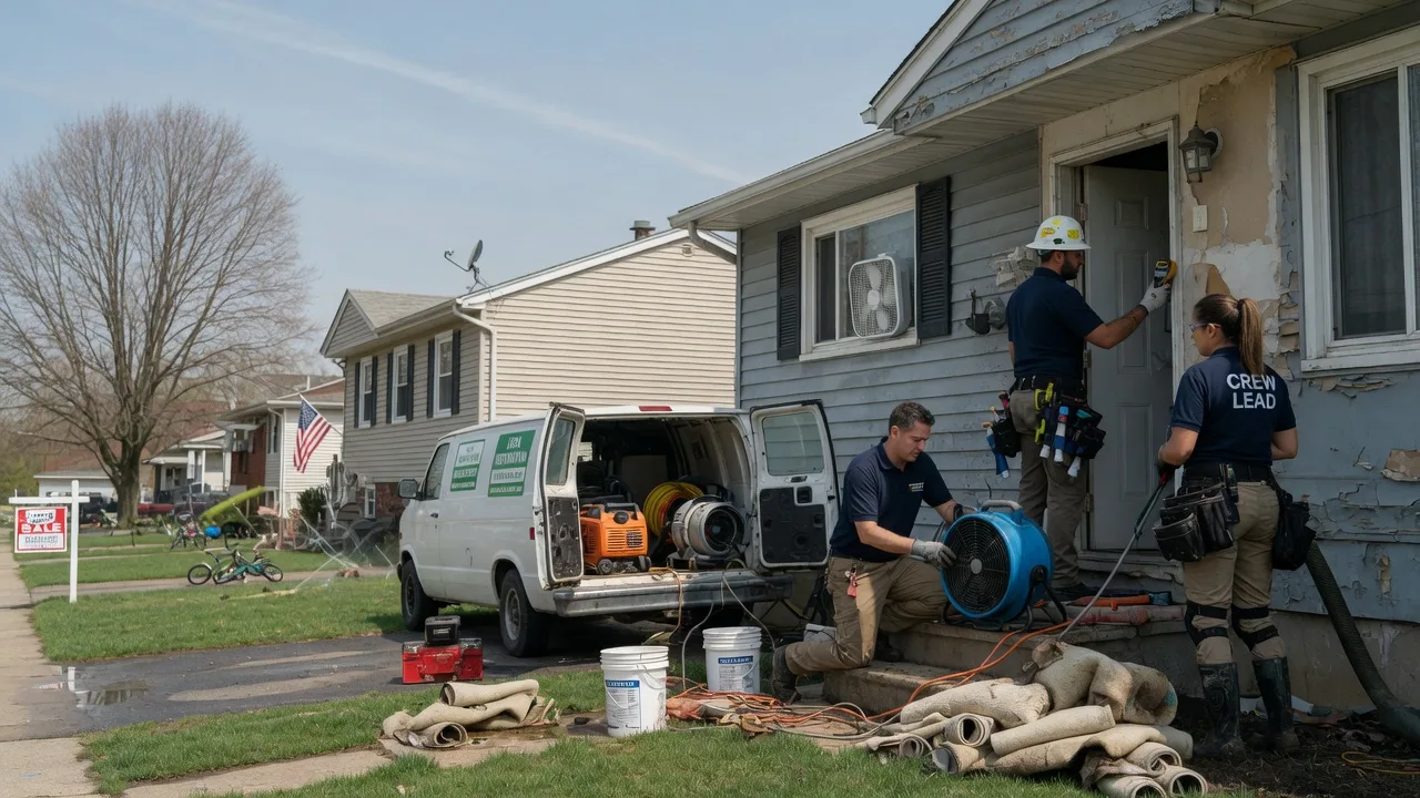 Flood Cleanup in Mill Village, PA near me