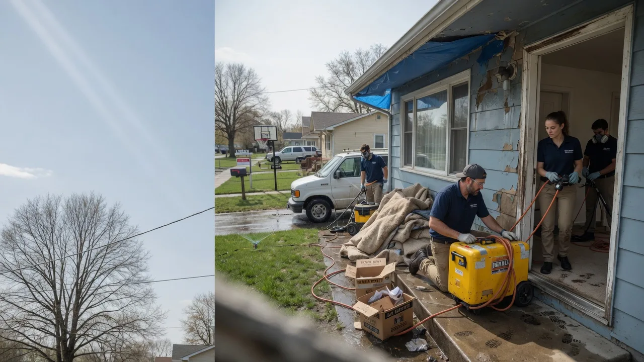 Basement Flood Cleanup in Mill Village, PA near me